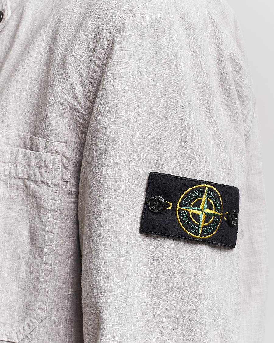 Herren | Anzüge | Stone Island | Linen Nylon Relaxed Suit Dove Grey