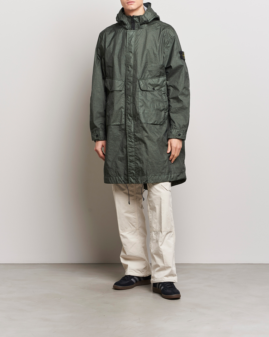 Herren | Jacken | Stone Island | Membrana Fishtail Coat Musk