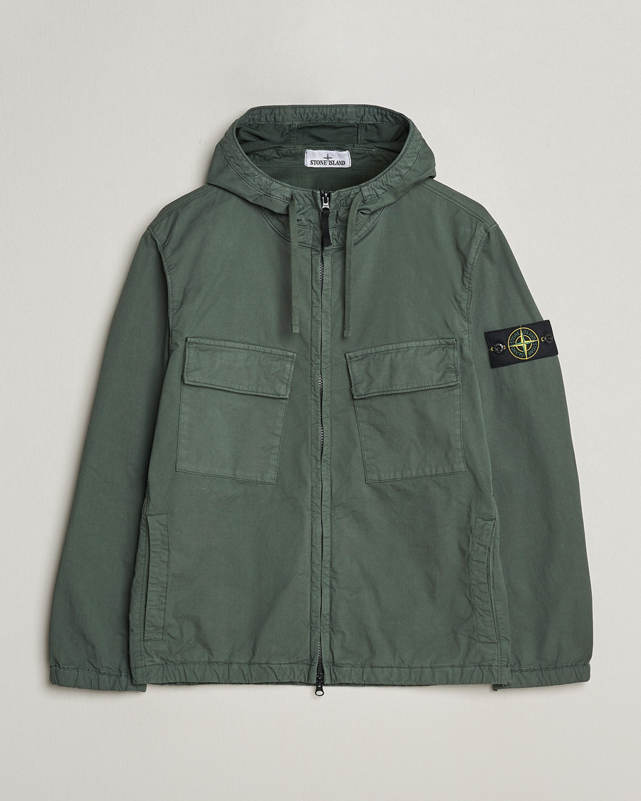 Herren | Jacken | Stone Island | Supima Cotton Hooded Jacket Musk