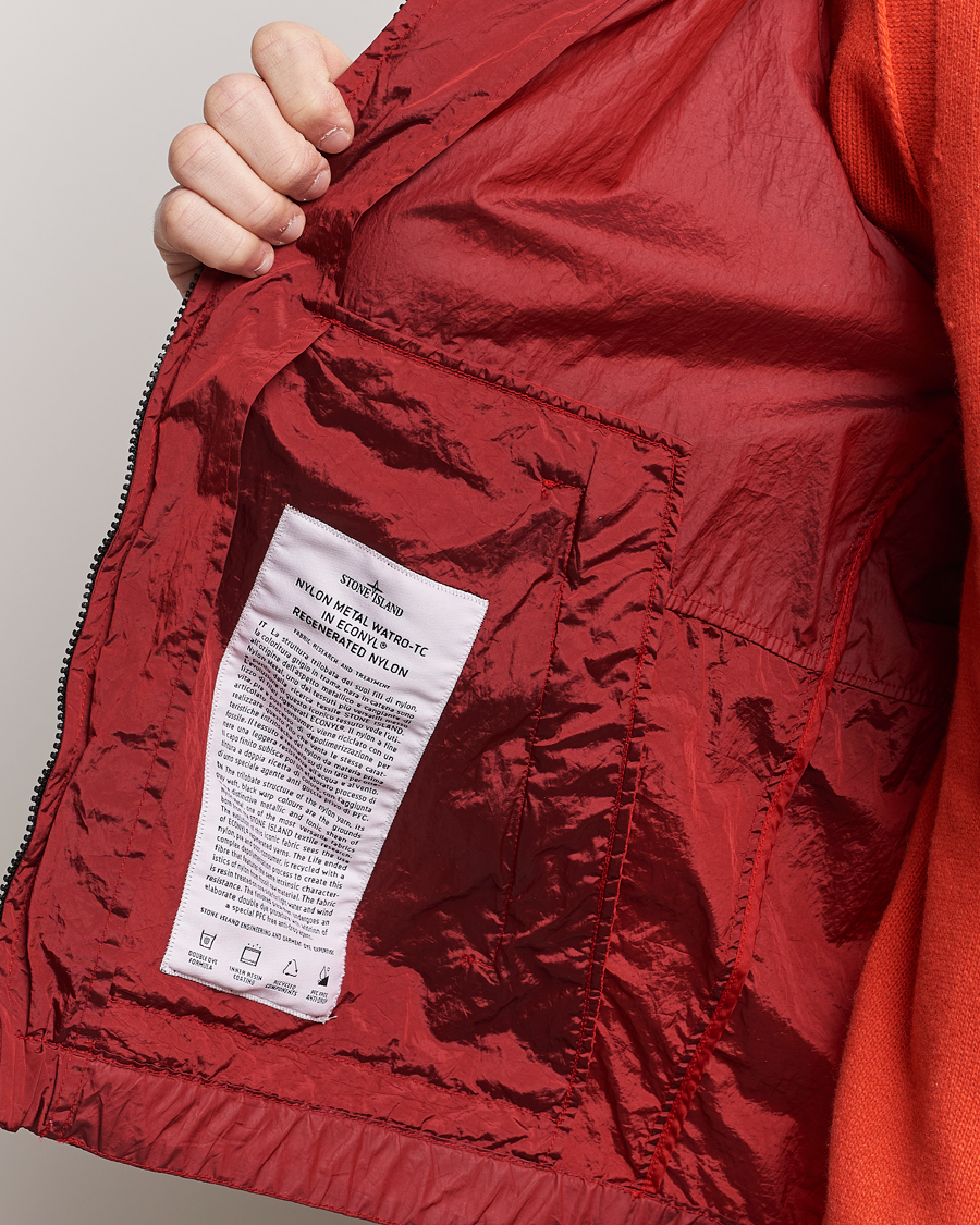Herren | Jacken | Stone Island | Nylon Metal Hooded Jacket Red