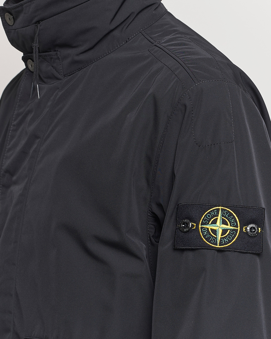Herren | Jacken | Stone Island | Micro Twill Hooded Jacket Black