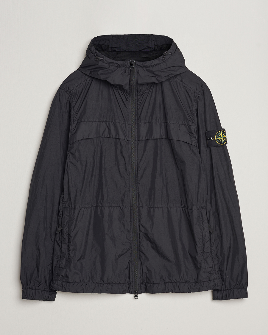 Herren | Jacken | Stone Island | Crinkle Reps Hooded Jacket Black