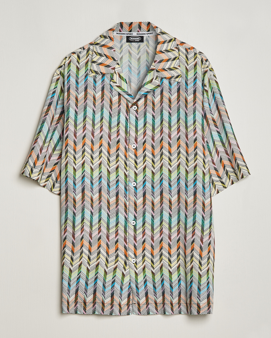 Herren | Hemden | Missoni | SPORT Short Sleeve Shirt White/Multi