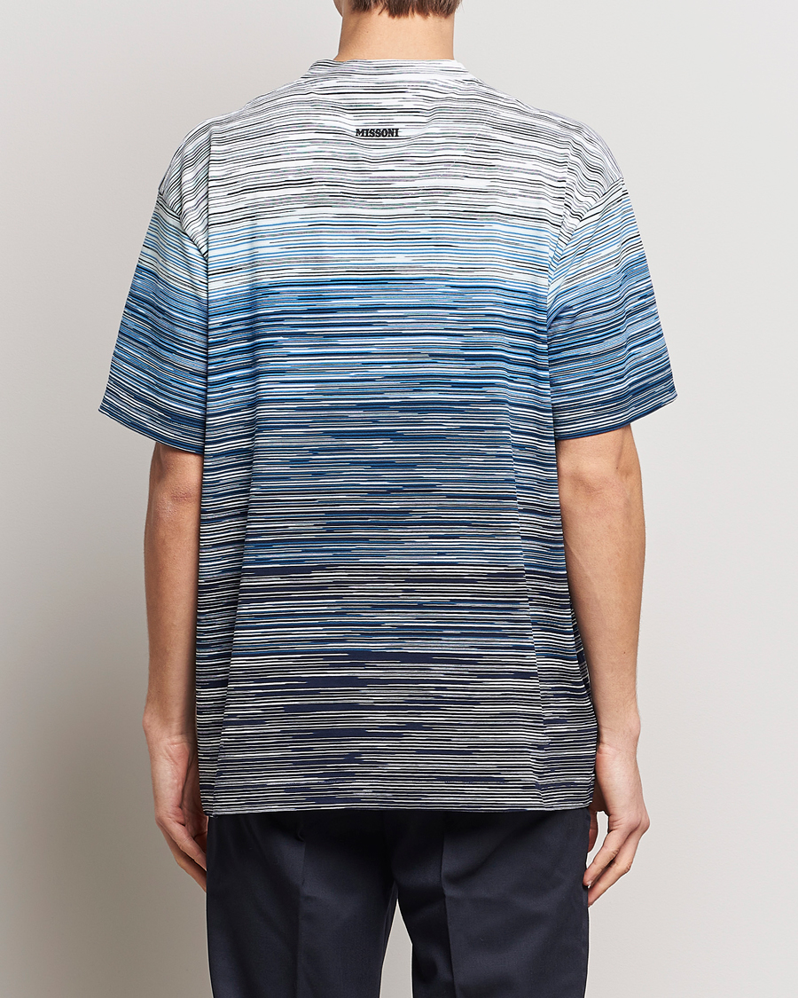 Herren | T-Shirts | Missoni | Space Dyed T-Shirt Blue