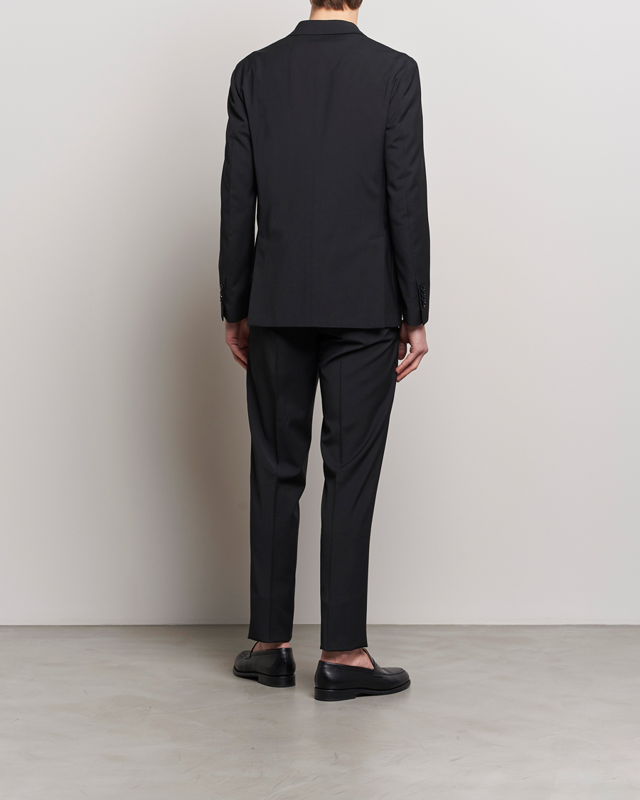 Herren | Anzüge | Lardini | Travellers Soft Wool Suit Black