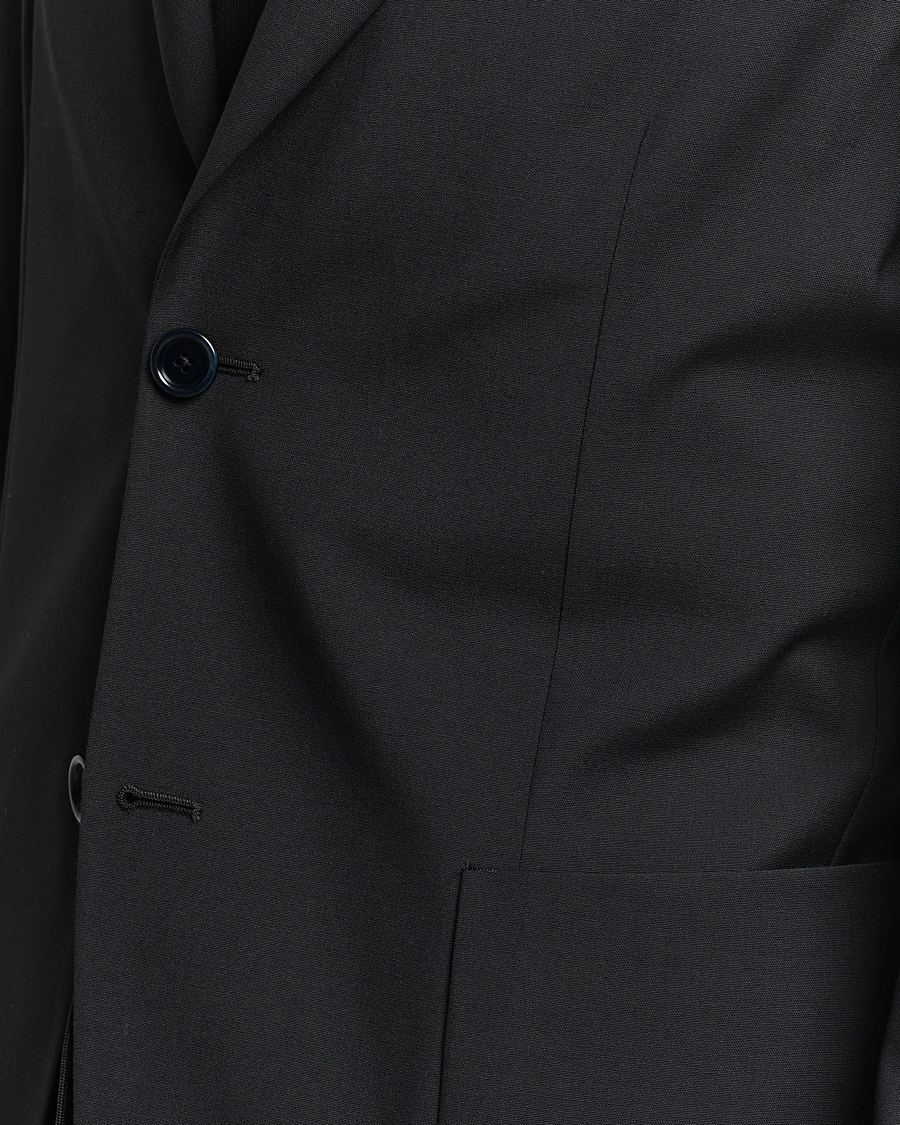 Herren | Anzüge | Lardini | Travellers Soft Wool Suit Black