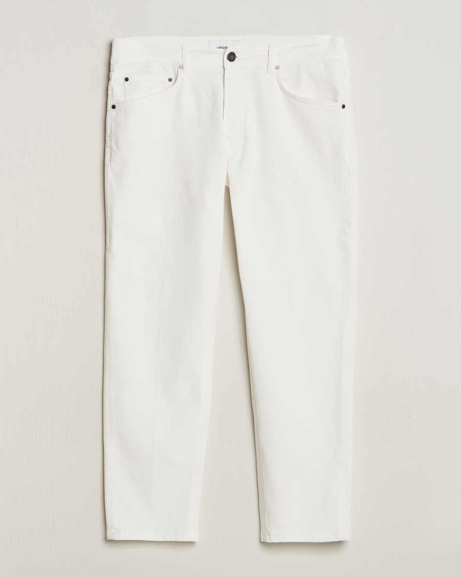 Herren | Jeans | Lardini | Ione Loose Fit Denim White
