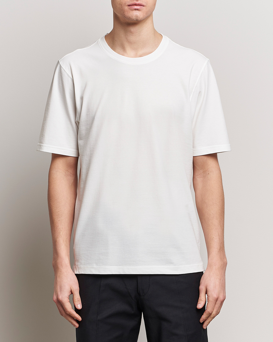 Herren | T-Shirts | Lardini | Ice Cotton T-Shirt White
