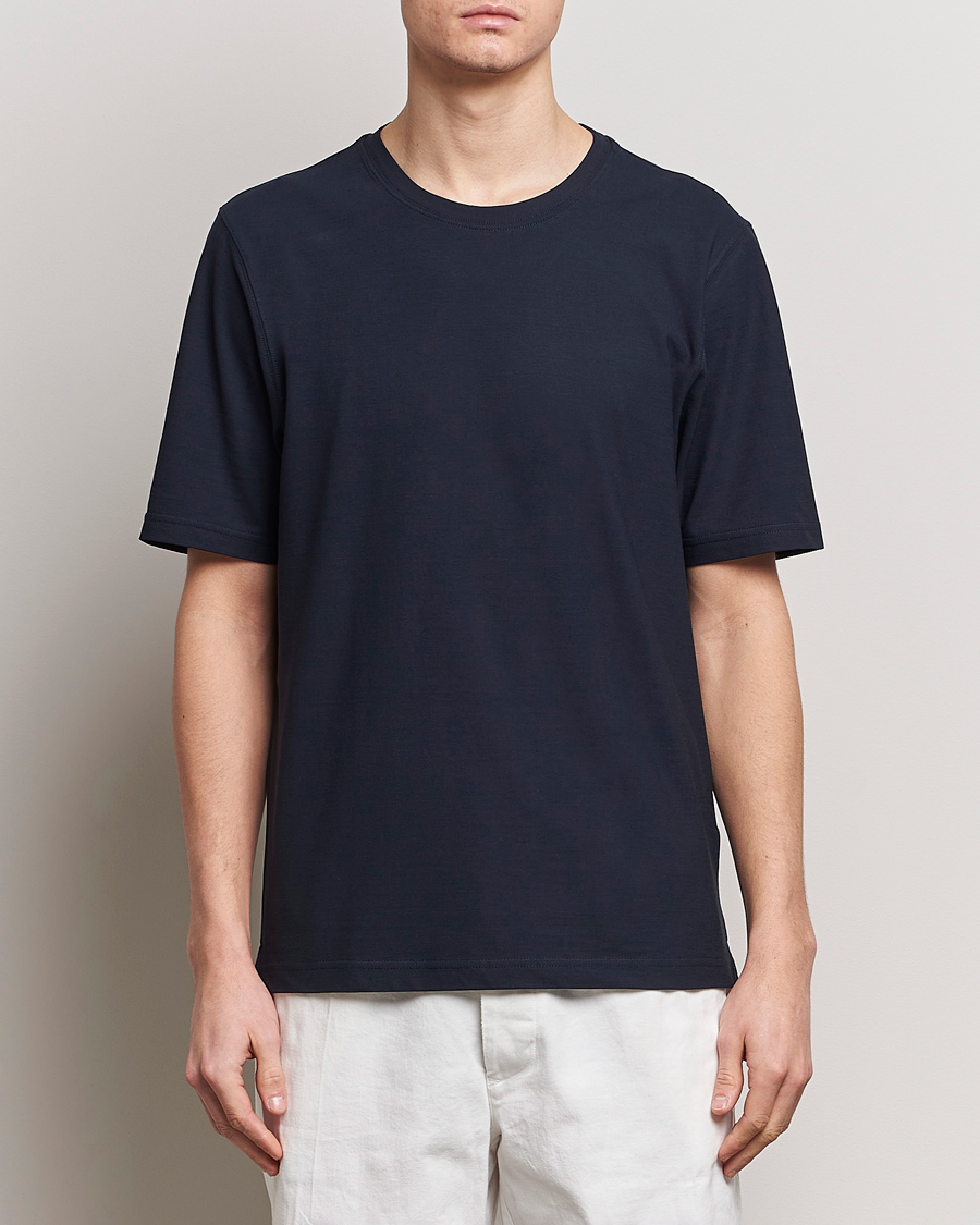 Herren | Kategorie | Lardini | Ice Cotton T-Shirt Navy