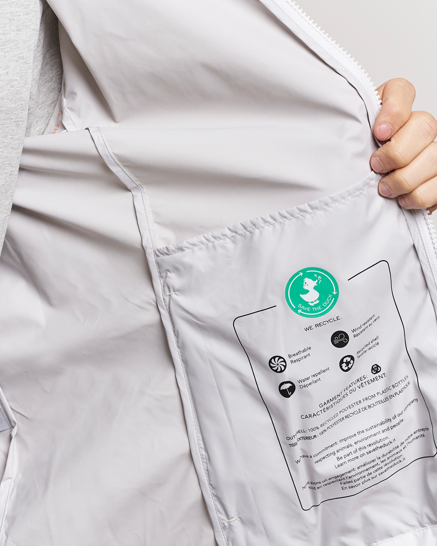 Herren | Jacken | Save The Duck | Zayn Lightweight Recycled Water Repellent Jacket White