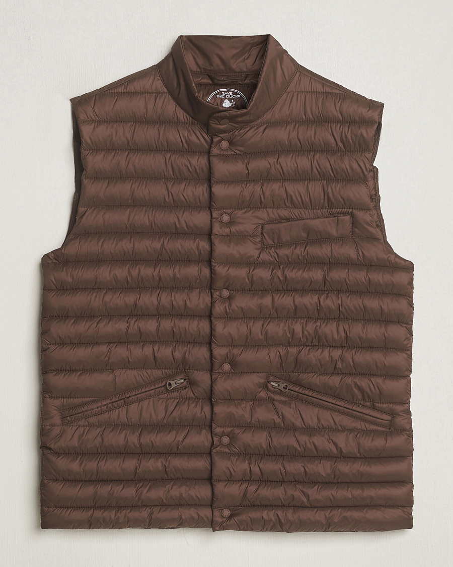 Herren | Jacken | Save The Duck | Aiko Lightweigt Padded Vest Soil Brown