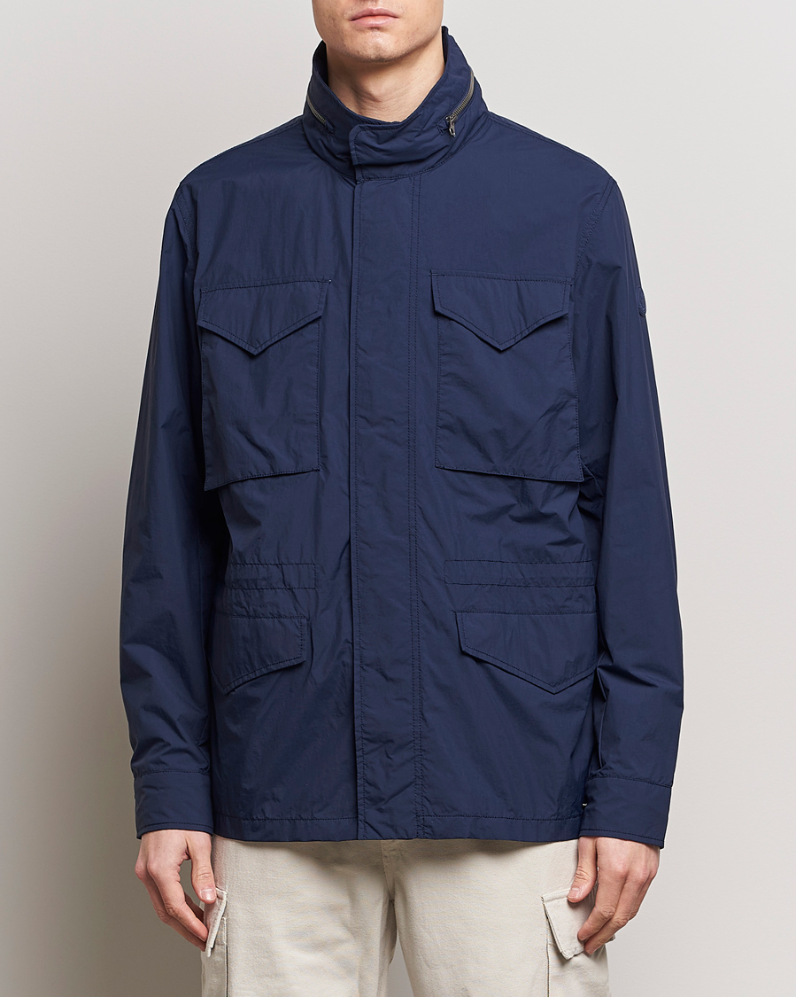 Herren | Jacken | Save The Duck | Mako Water Repellent Nylon Field Jacket Navy Blue