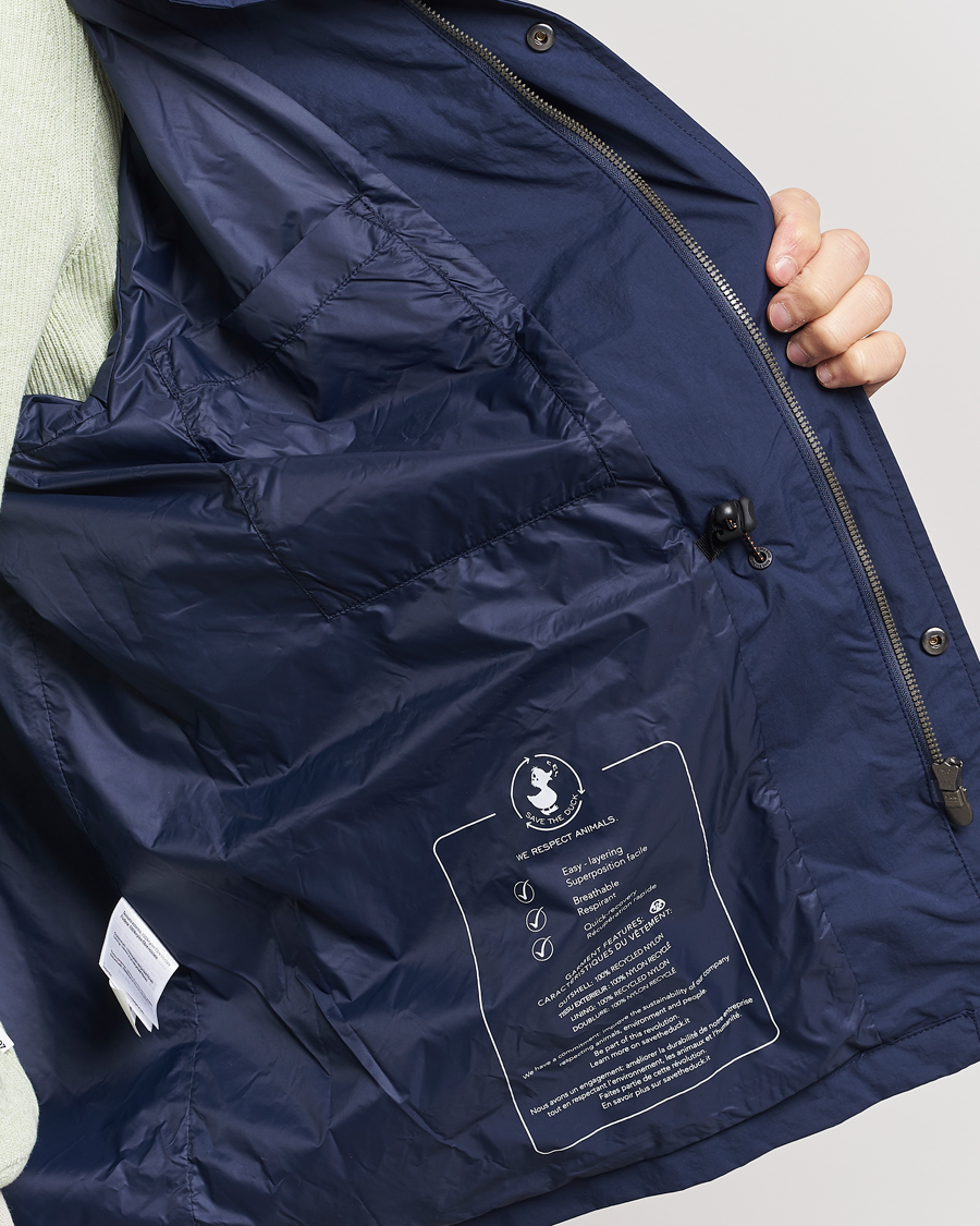 Herren | Jacken | Save The Duck | Mako Water Repellent Nylon Field Jacket Navy Blue