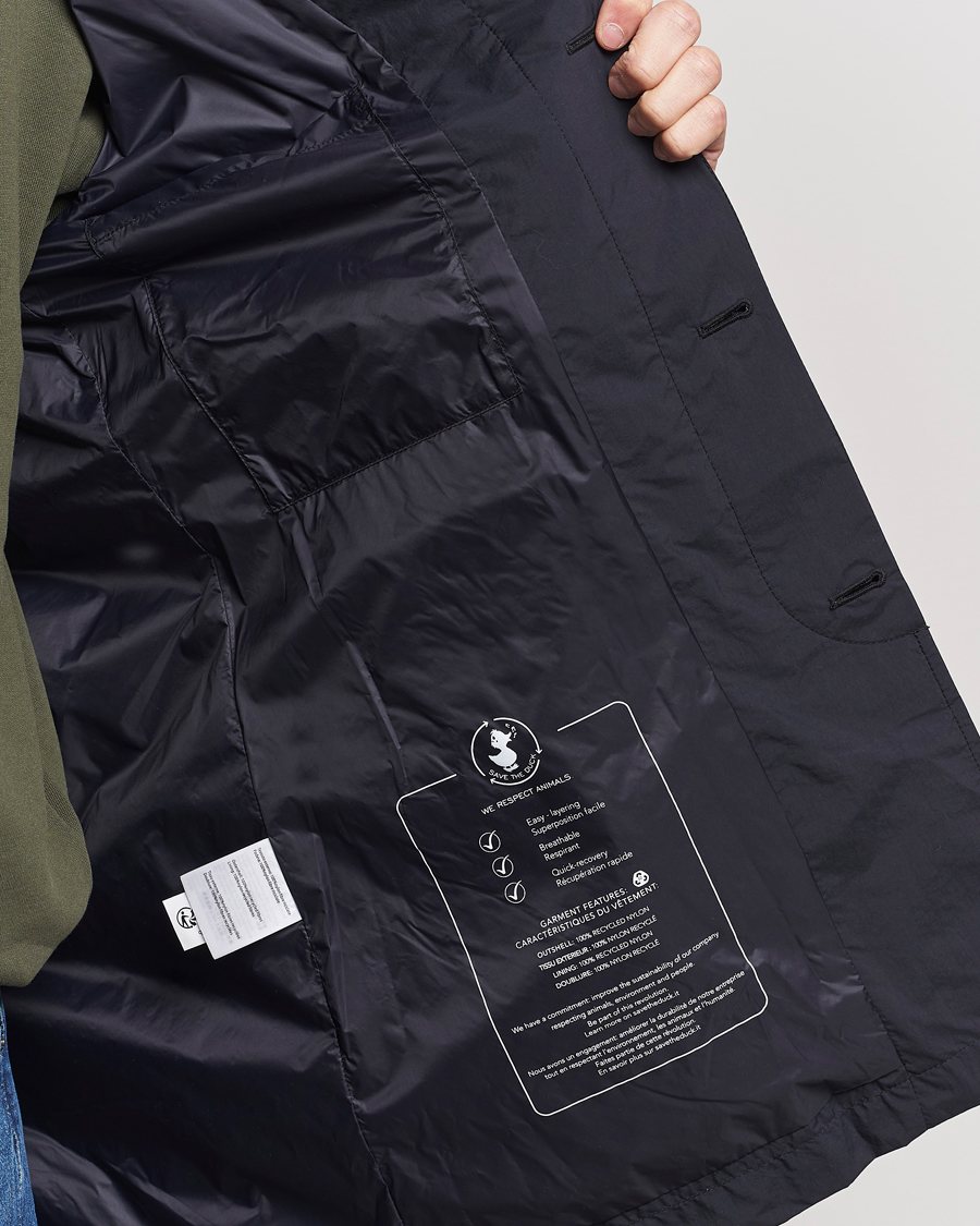 Herren | Jacken | Save The Duck | Rhys Water Repellent Nylon Coat Black