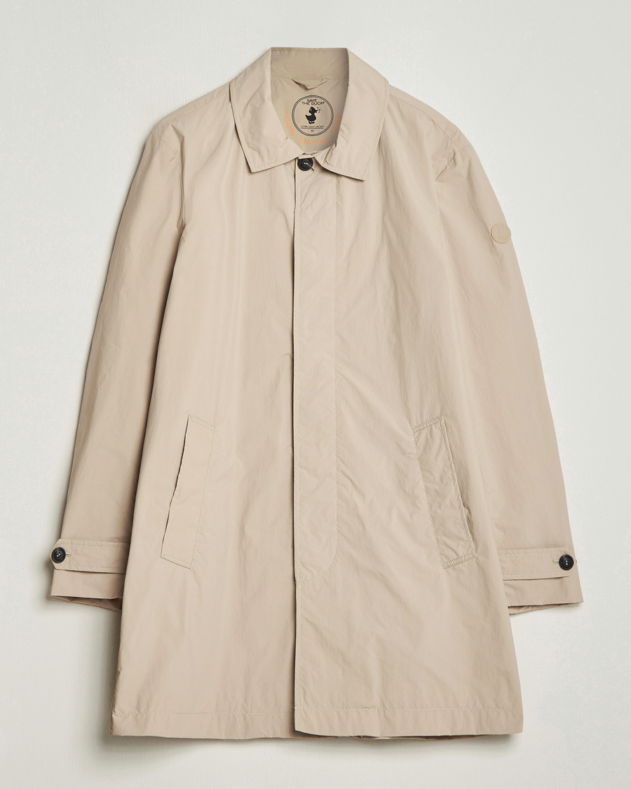 Herren | Jacken | Save The Duck | Rhys Water Repellent Nylon Coat Stone Beige