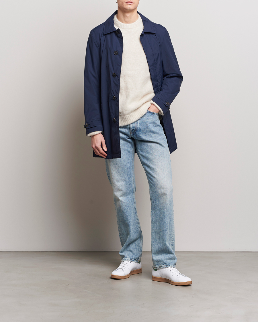 Herren | Jacken | Save The Duck | Rhys Water Repellent Nylon Coat Navy Blue