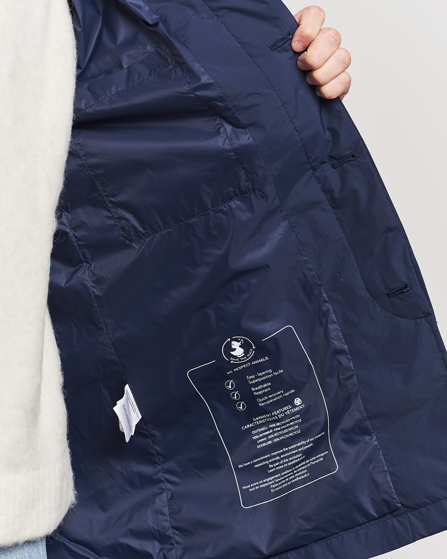 Herren | Jacken | Save The Duck | Rhys Water Repellent Nylon Coat Navy Blue