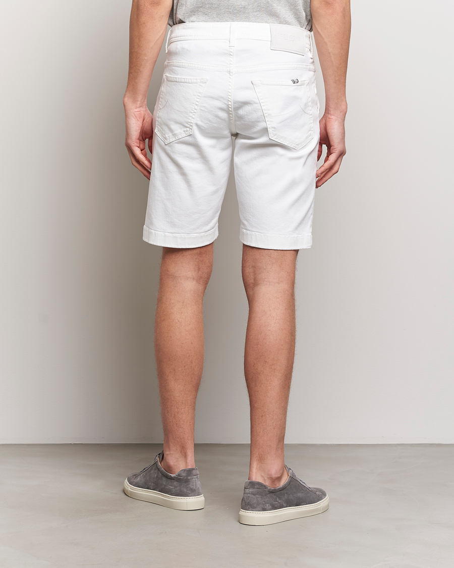 Herren | Shorts | Jacob Cohën | Lou Stretch Denim Shorts White