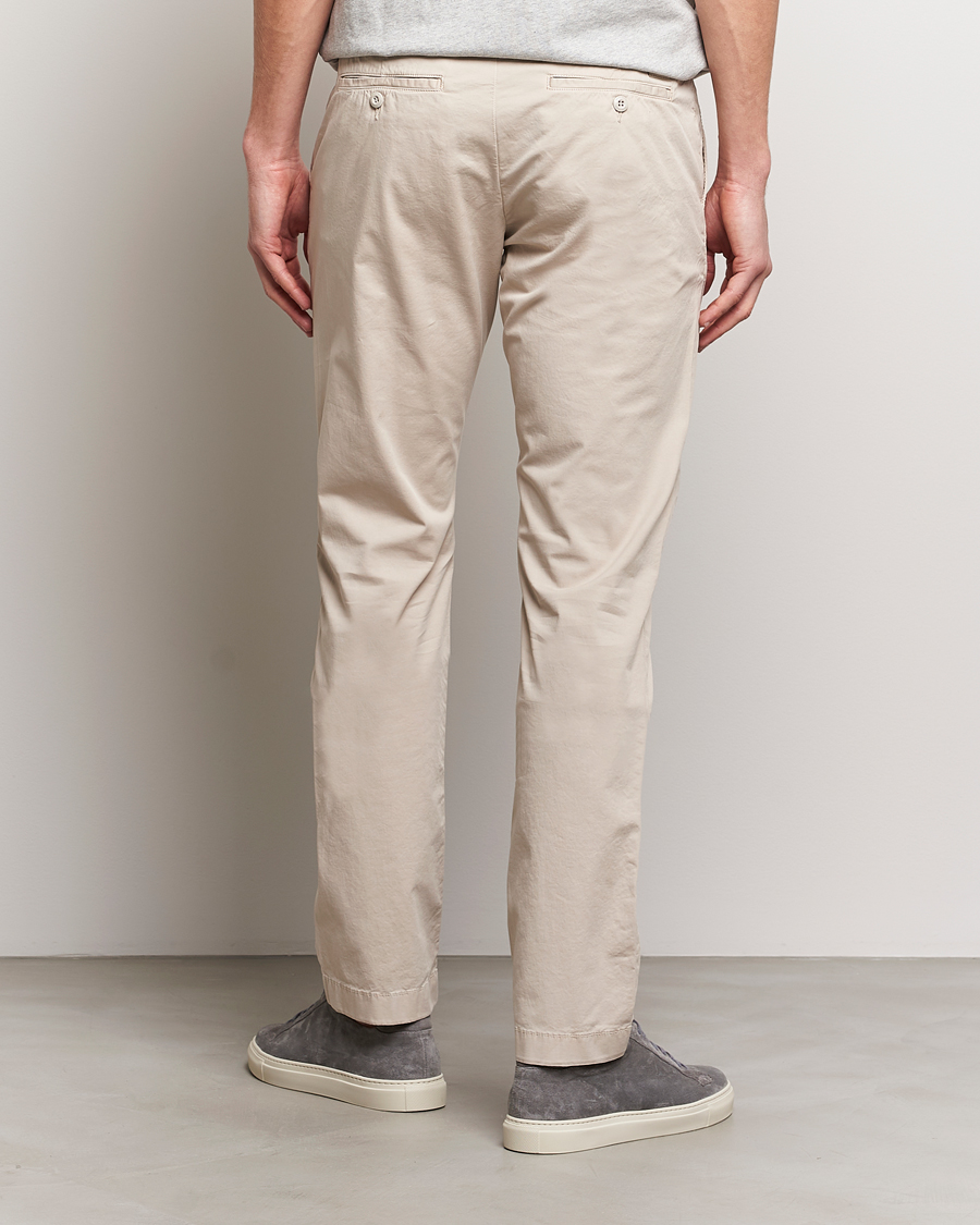 Herren | Hosen | Jacob Cohën | Bobby Cotton Gabardine Chinos Beige