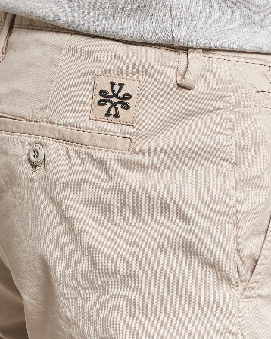 Herren | Hosen | Jacob Cohën | Bobby Cotton Gabardine Chinos Beige
