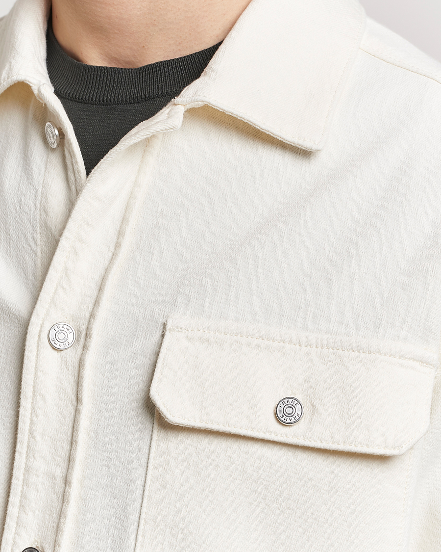 Herren | Hemden | FRAME | Textured Terry Overshirt Off White