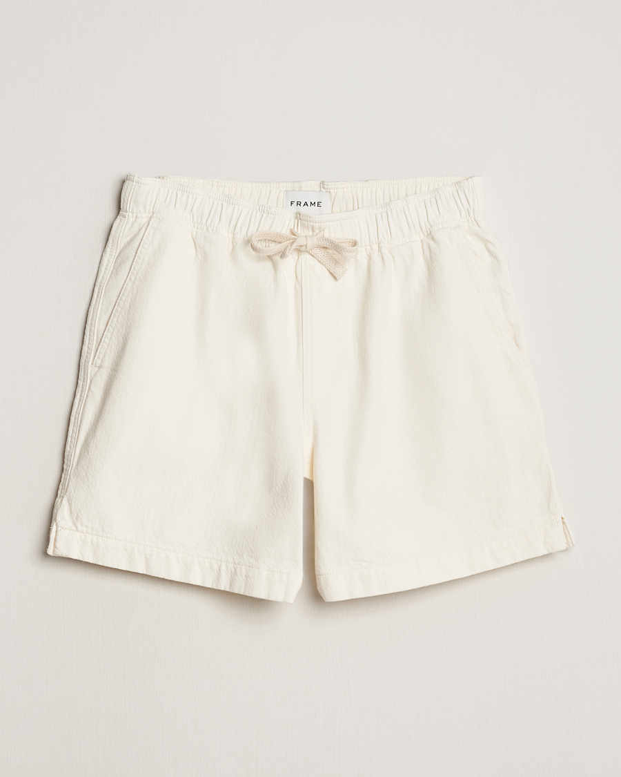 Herren | Shorts | FRAME | Textured Terry Shorts Off White