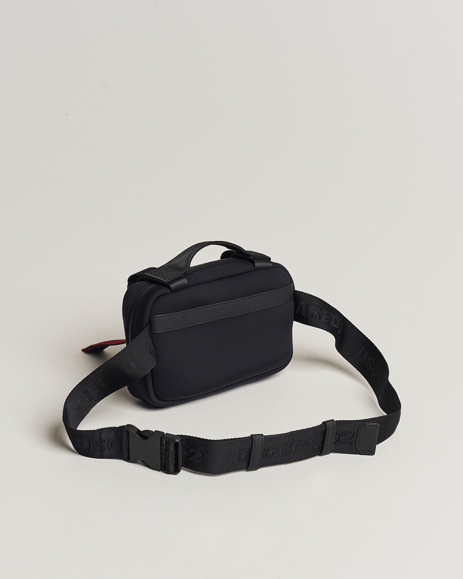 Herren | Dsquared2 Sport Tape Belt Bag Black | Dsquared2 | Sport Tape Belt Bag Black