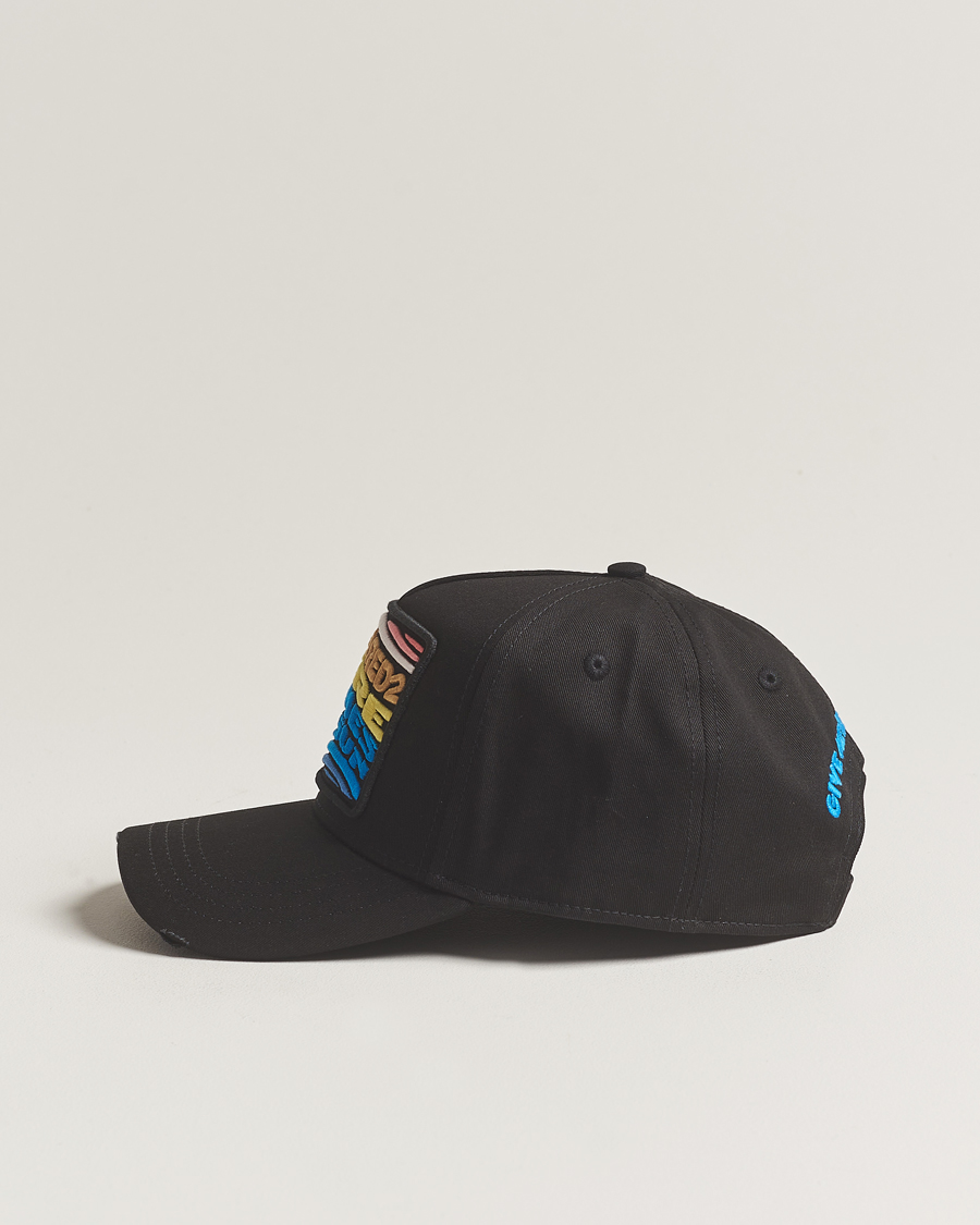Herren | Dsquared2 Sun Baseball Cap Black | Dsquared2 | Sun Baseball Cap Black