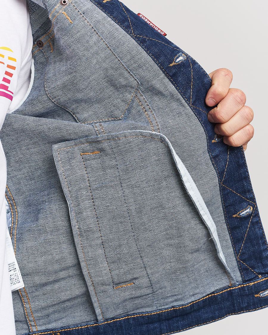 Herren | Jacken | Dsquared2 | Dan Denim Jacket Blue