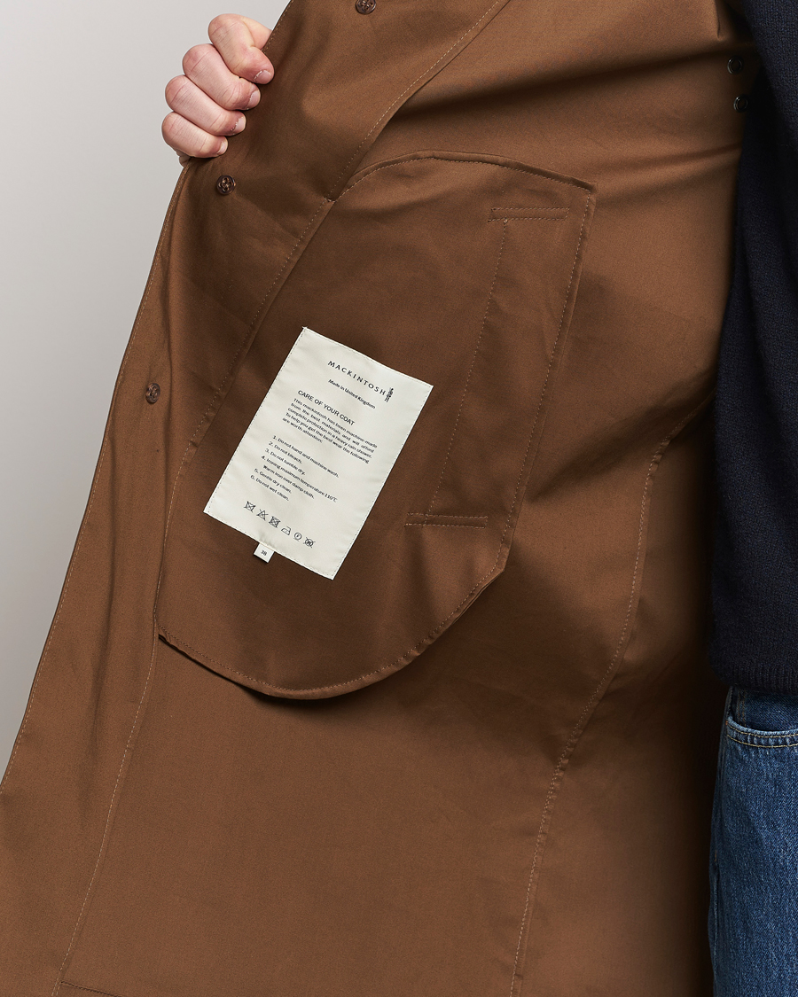 Herren | Jacken | Mackintosh | Manchester Car Coat Desert Palm