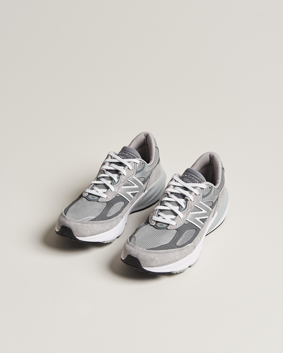 Herren | Laufschuhe Sneaker | New Balance | Made in USA 990v6 Sneakers Grey