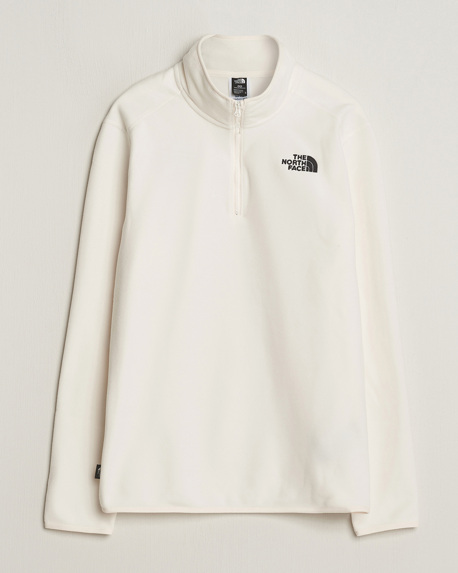 Herren | Pullover | The North Face | Glacier 1/4 Zip Fleece White Dune