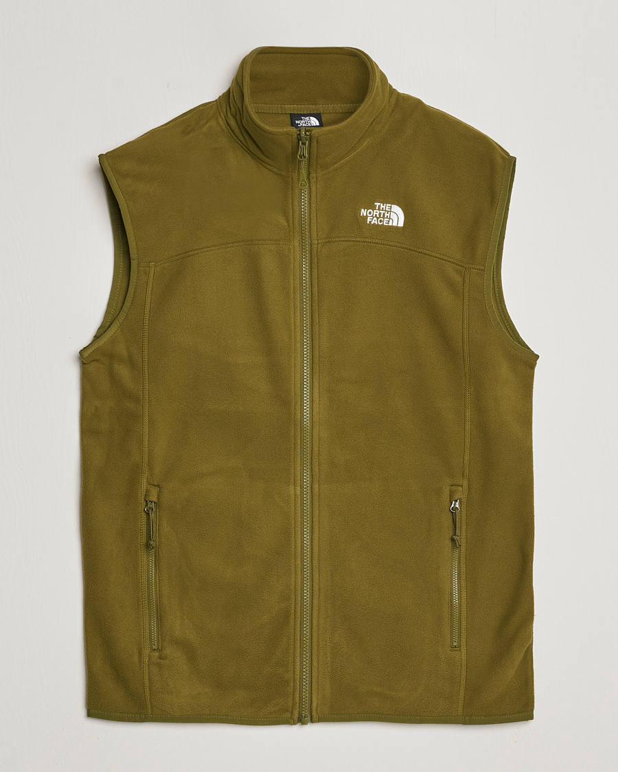 Herren | Pullover | The North Face | Glaicer Fleece Vest New Taupe Green