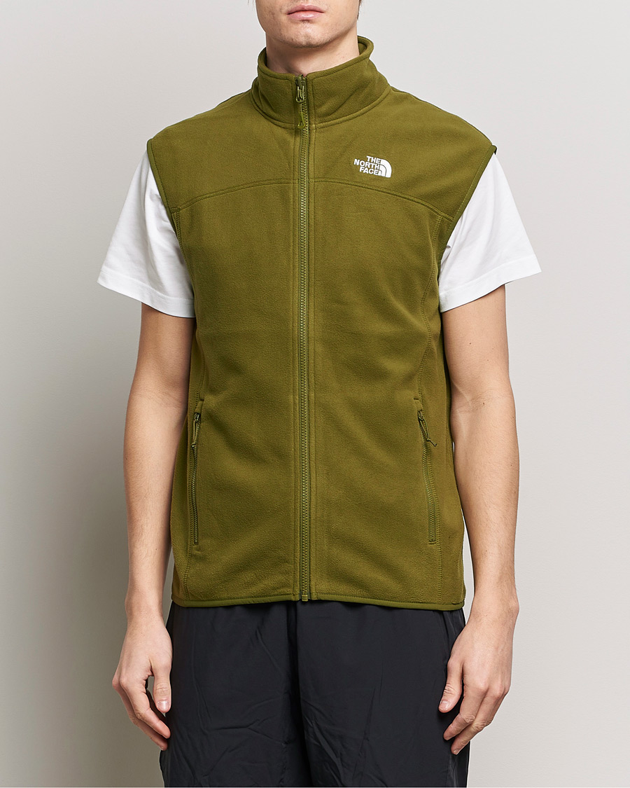 Herren | Sale | The North Face | Glaicer Fleece Vest New Taupe Green