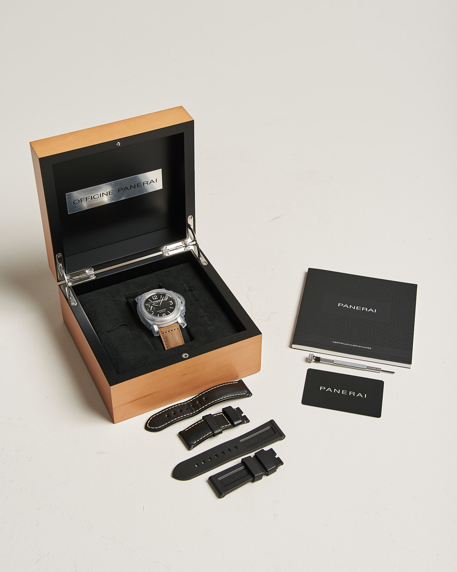 Herren | Panerai Pre-Owned Luminor Marina 8 Days 00510 Silver | Panerai Pre-Owned | Luminor Marina 8 Days 00510 Silver