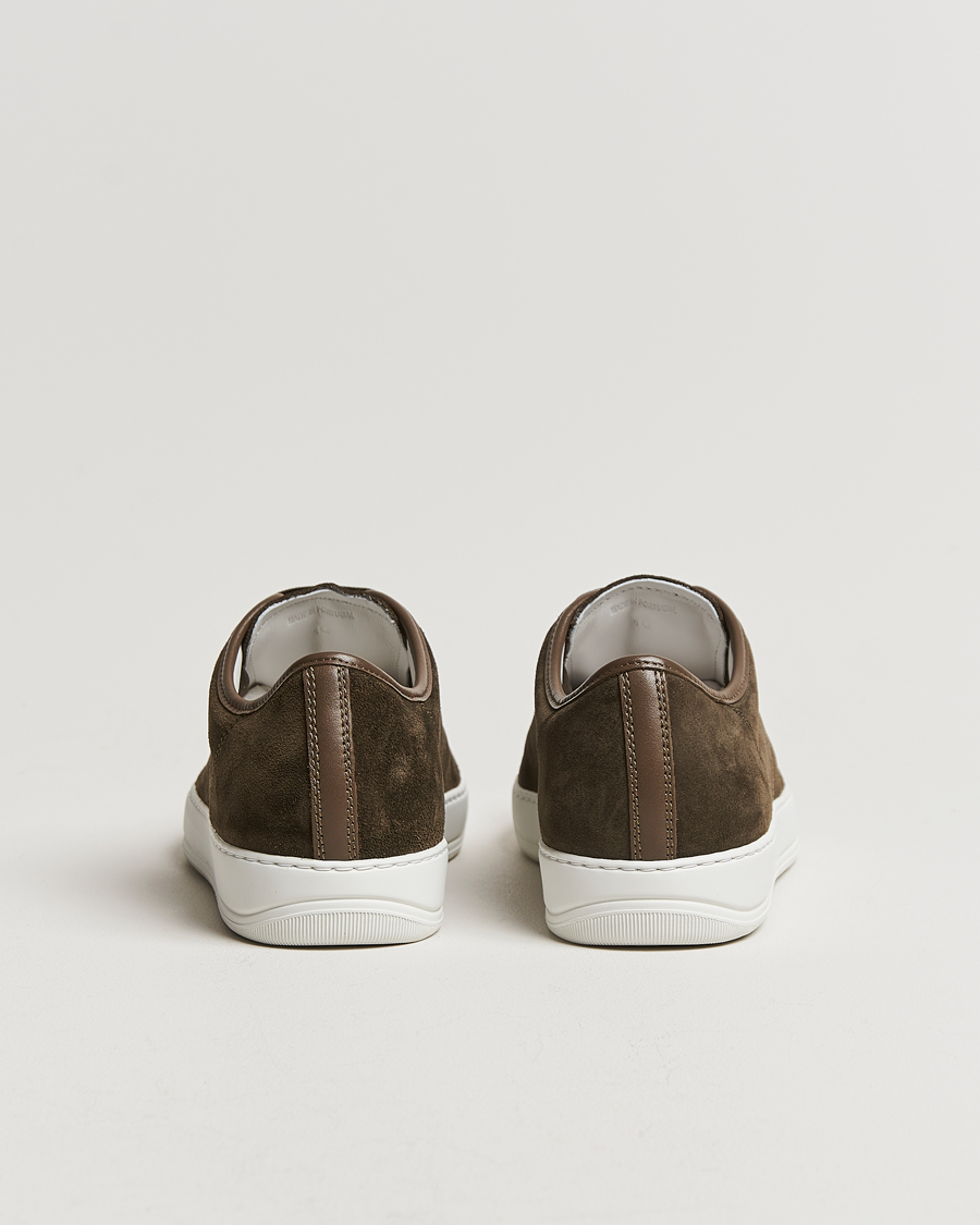 Herren | Lanvin Nappa Cap Toe Sneaker Khaki | Lanvin | Nappa Cap Toe Sneaker Khaki