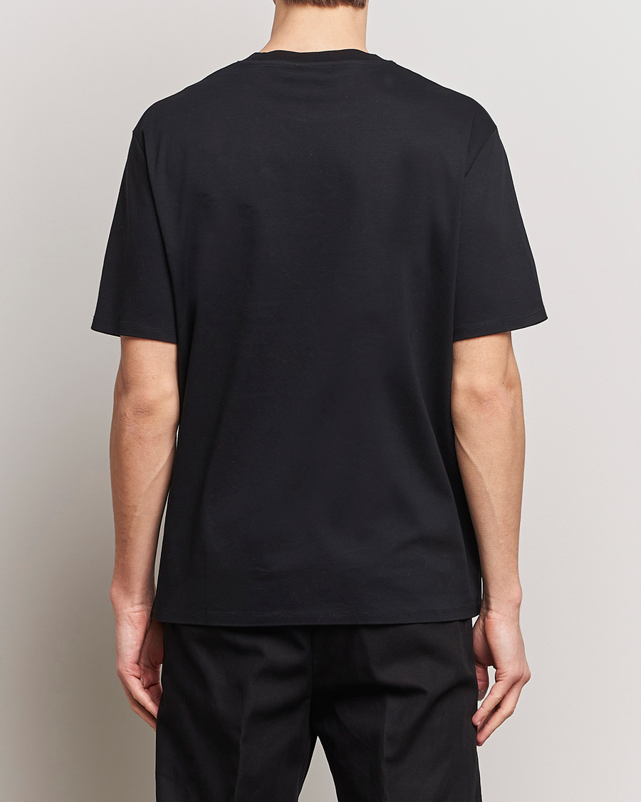 Herren | T-Shirts | Lanvin | Embroidered Logo T-Shirt Black