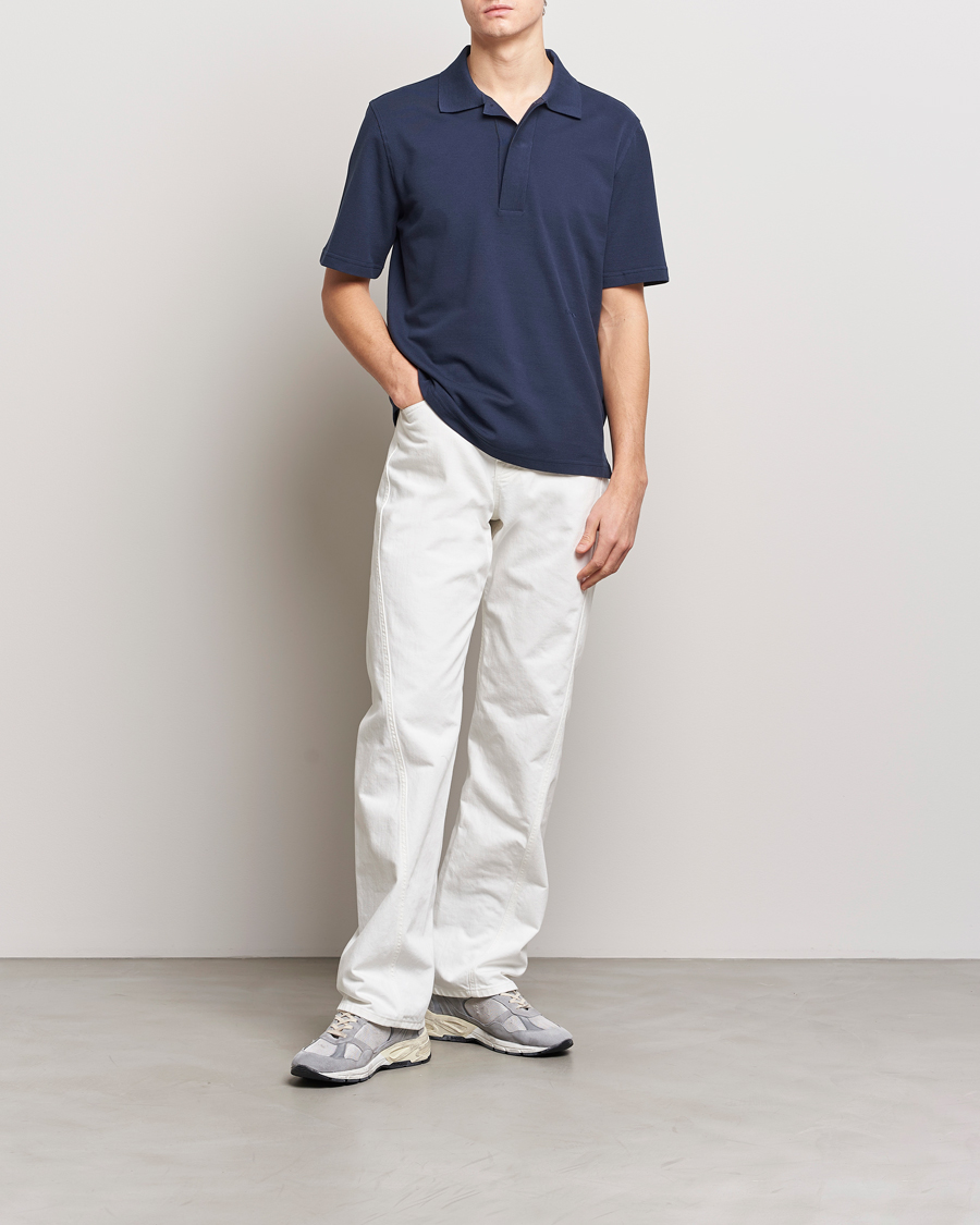 Herren | Poloshirts | Lanvin | Short Sleeve Polo Thunder