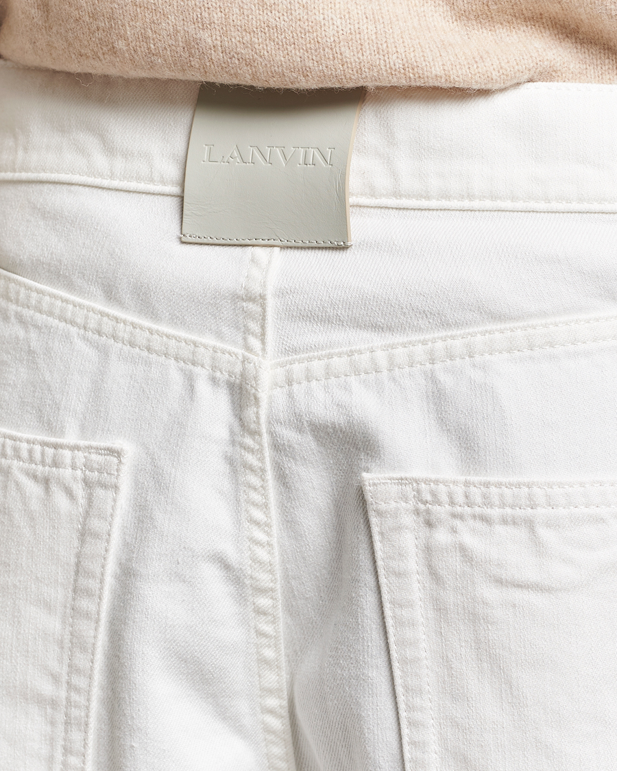 Herren | Hosen | Lanvin | Regular Fit 5-Pocket Pants Optic White