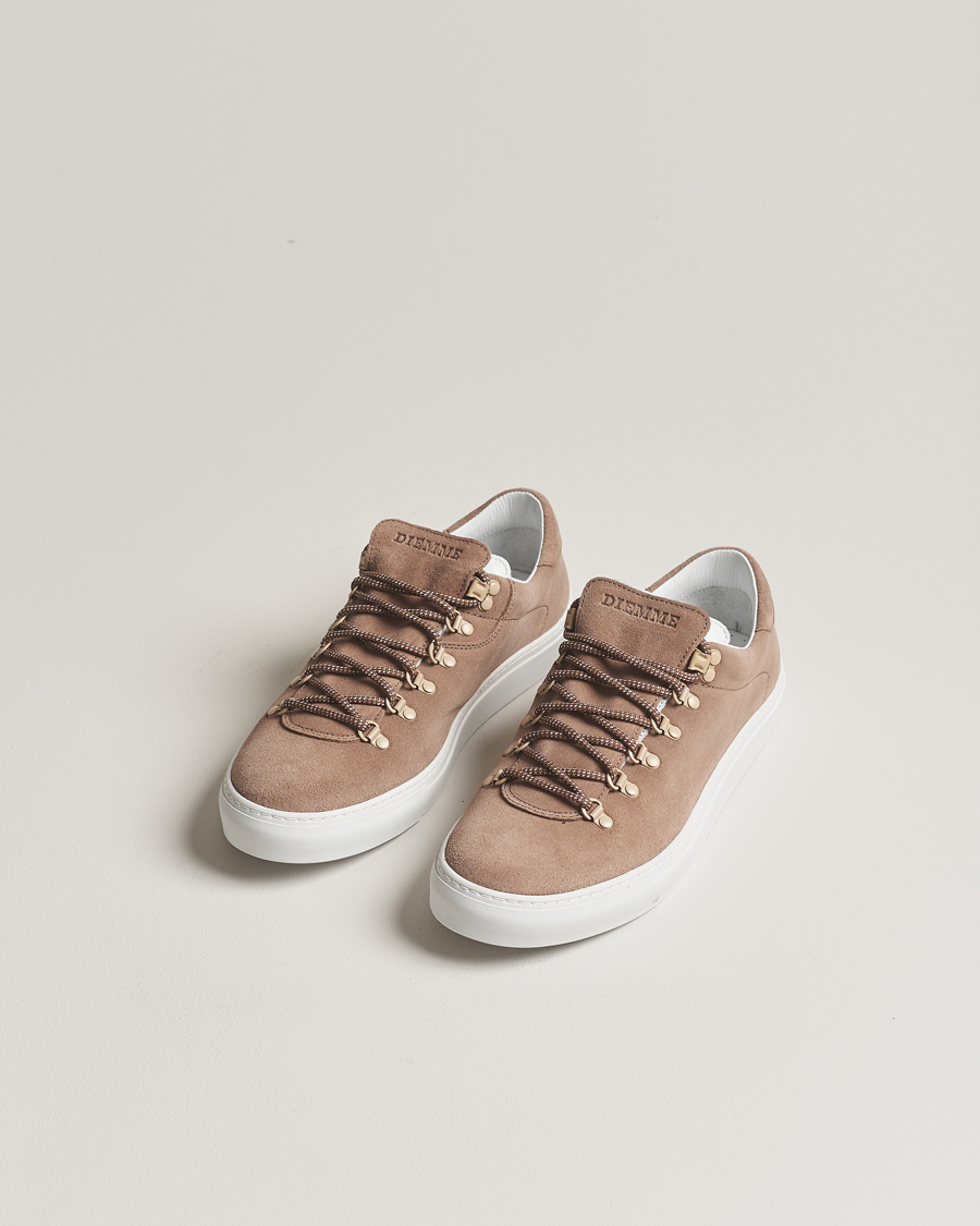 Herren | Diemme Marostica Low Sneaker Fallow Taupe Suede | Diemme | Marostica Low Sneaker Fallow Taupe Suede