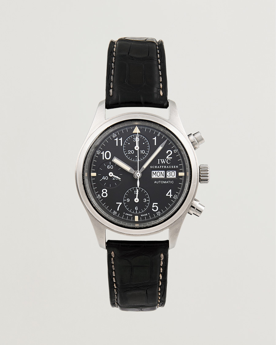 Herren | IWC Pre-Owned Pilot Chronograph IW3706 Silver | IWC Pre-Owned | Pilot Chronograph IW3706 Silver