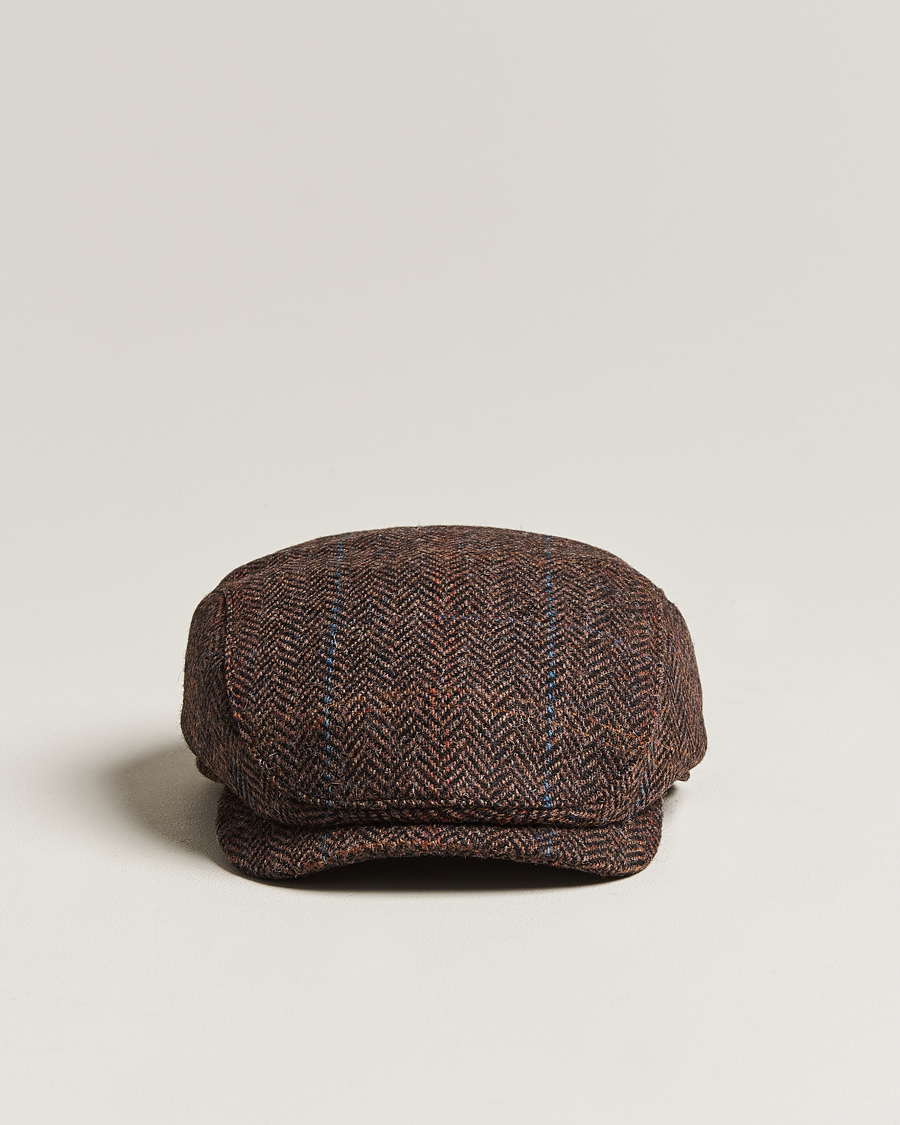 Herren | Hüte & Mützen | Wigéns | Ivy Contemporary Wool Dark Brown