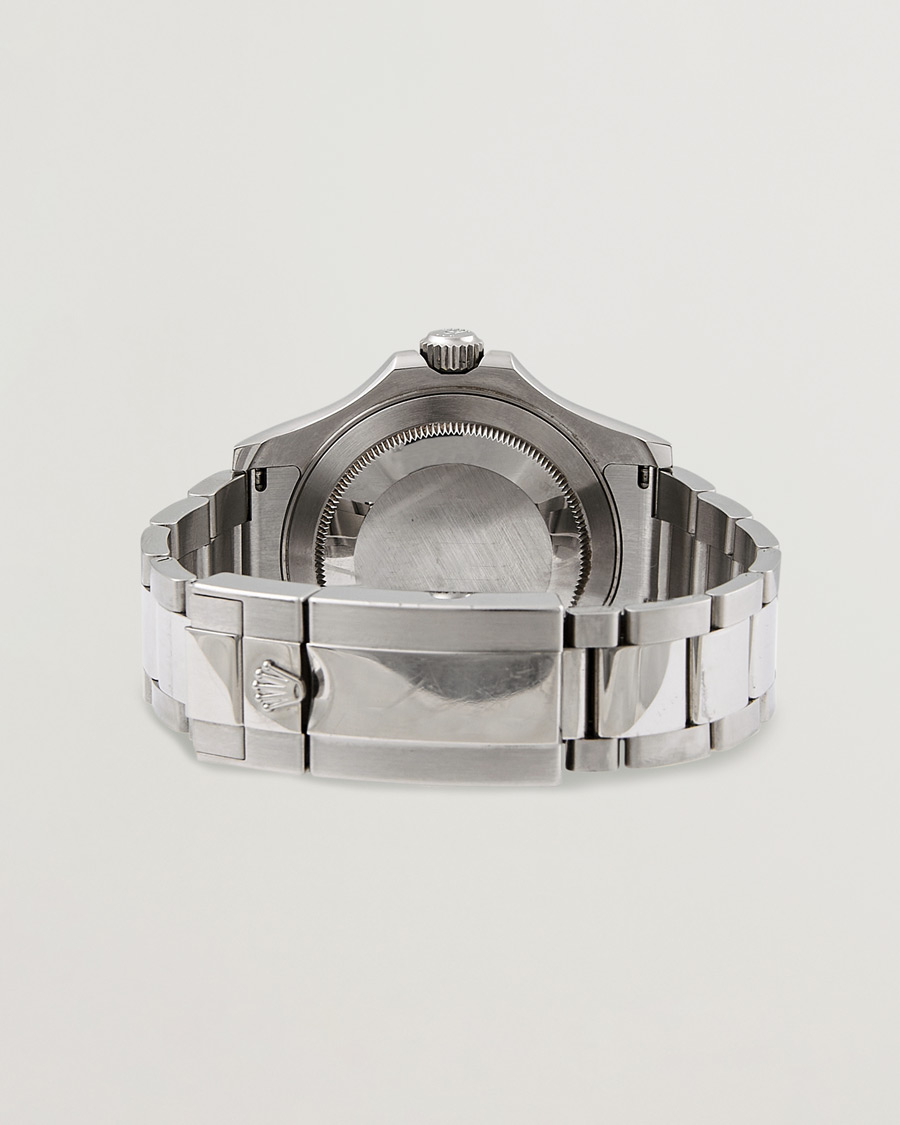 Herren | Rolex Pre-Owned Yacht Master 116622 Oyster Perpetual Silver | Rolex Pre-Owned | Yacht Master 116622 Oyster Perpetual Silver