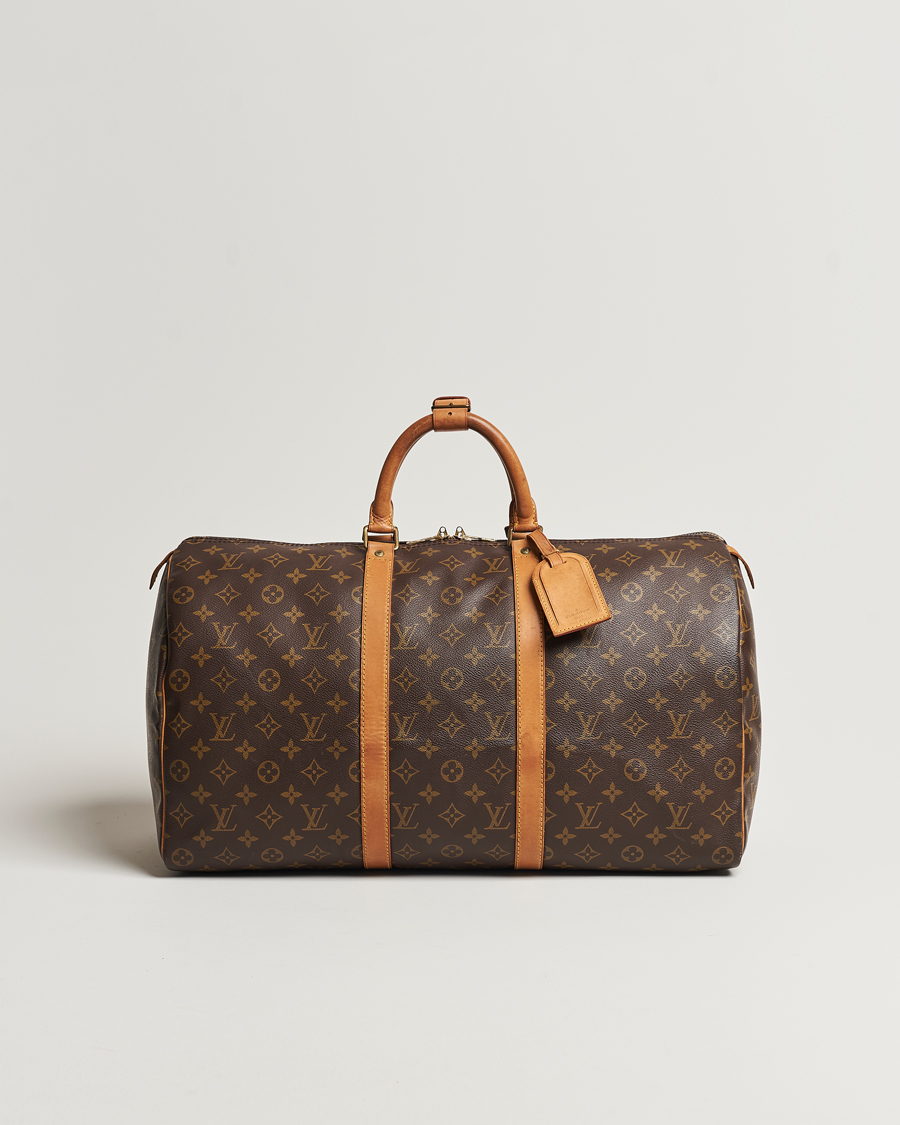 Herren | Louis Vuitton Pre-Owned Keepall 50 Bag Monogram | Louis Vuitton Pre-Owned | Keepall 50 Bag Monogram