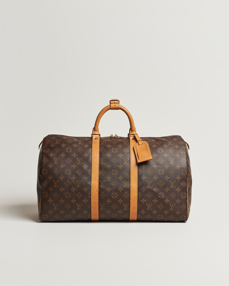 Herren | Louis Vuitton Pre-Owned Keepall 50 Bag Monogram | Louis Vuitton Pre-Owned | Keepall 50 Bag Monogram