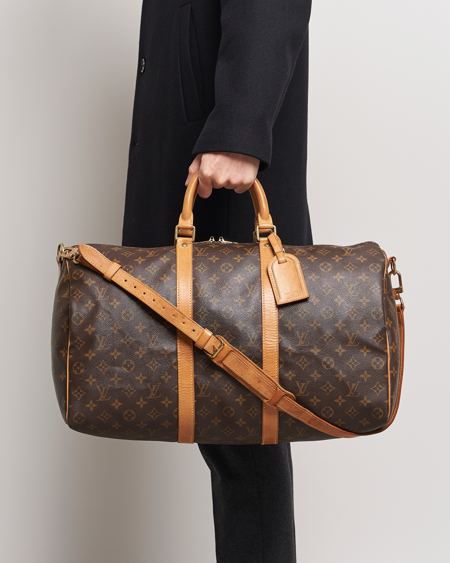 Herren | Louis Vuitton Pre-Owned Keepall Bandoulière 50 Monogram | Louis Vuitton Pre-Owned | Keepall Bandoulière 50 Monogram