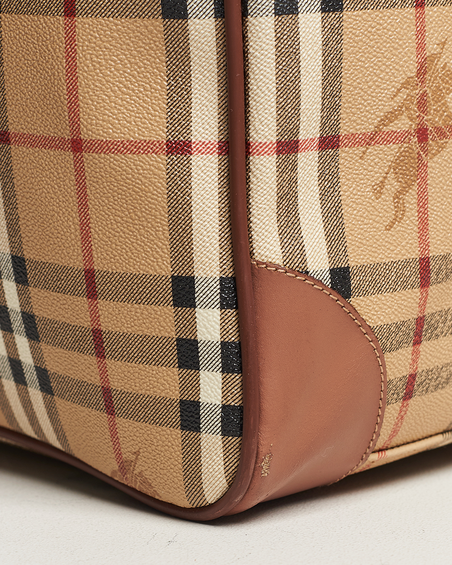Herren | Burberry Pre-Owned Duffle Bag Haymarket Check | Burberry Pre-Owned | Duffle Bag Haymarket Check