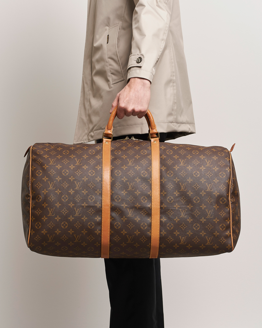 Herren | Pre-owned Accessoires | Louis Vuitton Pre-Owned | Keepall 60 Bag Monogram 