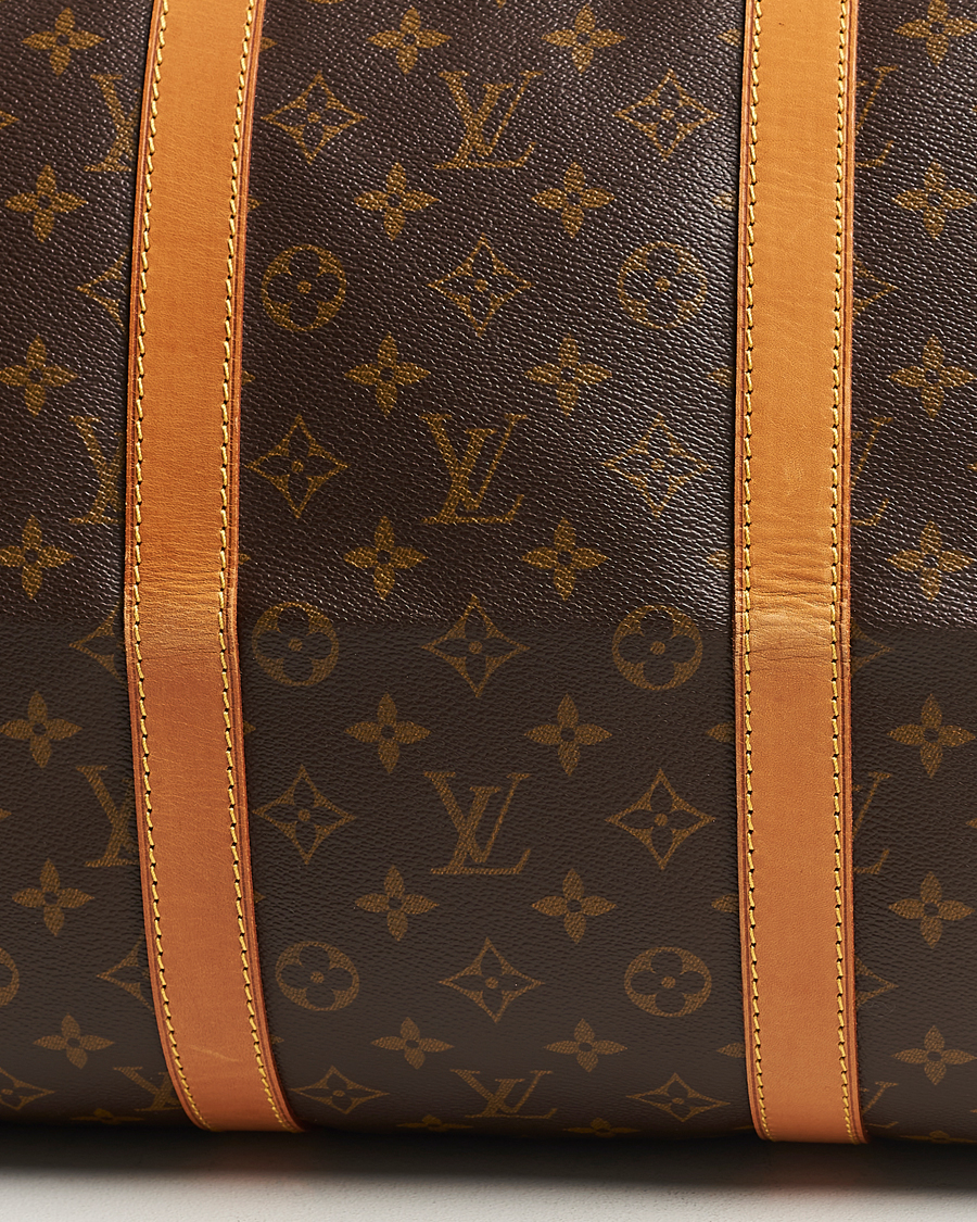 Herren | Louis Vuitton Pre-Owned Keepall 55 Bag Monogram | Louis Vuitton Pre-Owned | Keepall 55 Bag Monogram