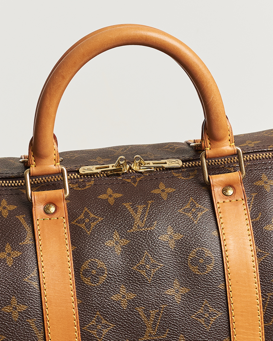 Herren | Louis Vuitton Pre-Owned Keepall 55 Bag Monogram | Louis Vuitton Pre-Owned | Keepall 55 Bag Monogram